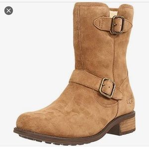 UGG Australia Chaney Moto Boots, Size 7